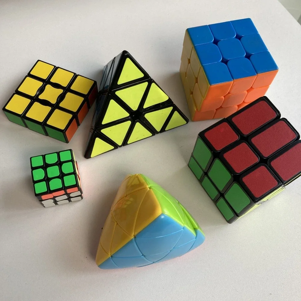Lot Of Six Cubes All In Perfect Condition